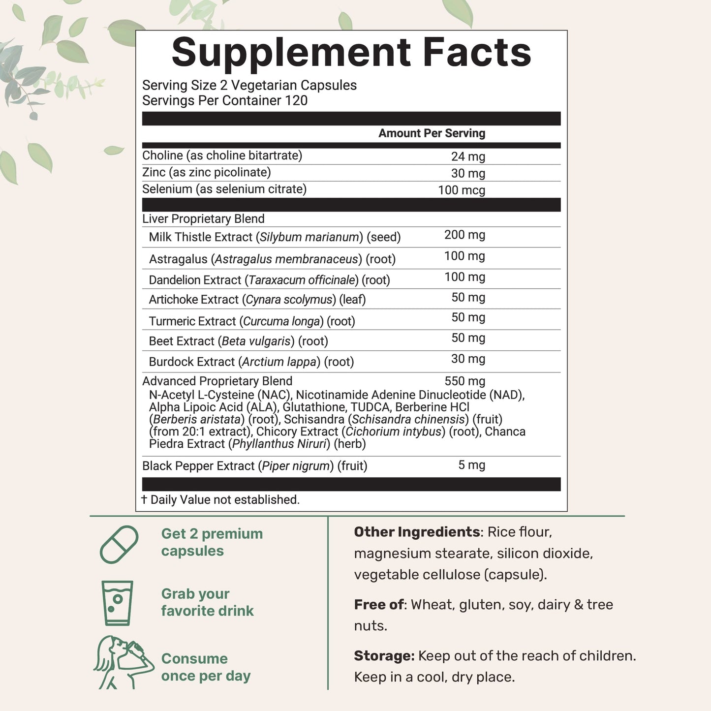 Novara 20-in-1 Liver Advanced+ Capsules